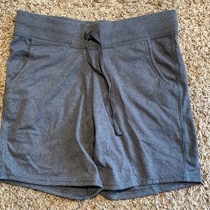 grey loose boy shorts